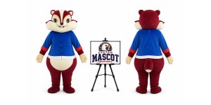 Animal Cartoon Chipmunk Squirrel Mascot Costume Animal Cartoon Chipmunk Squirrel Mascot Costume
