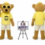Adult Bear Mascot Costume