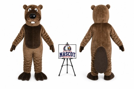 Adult Beaver Mascot Costume