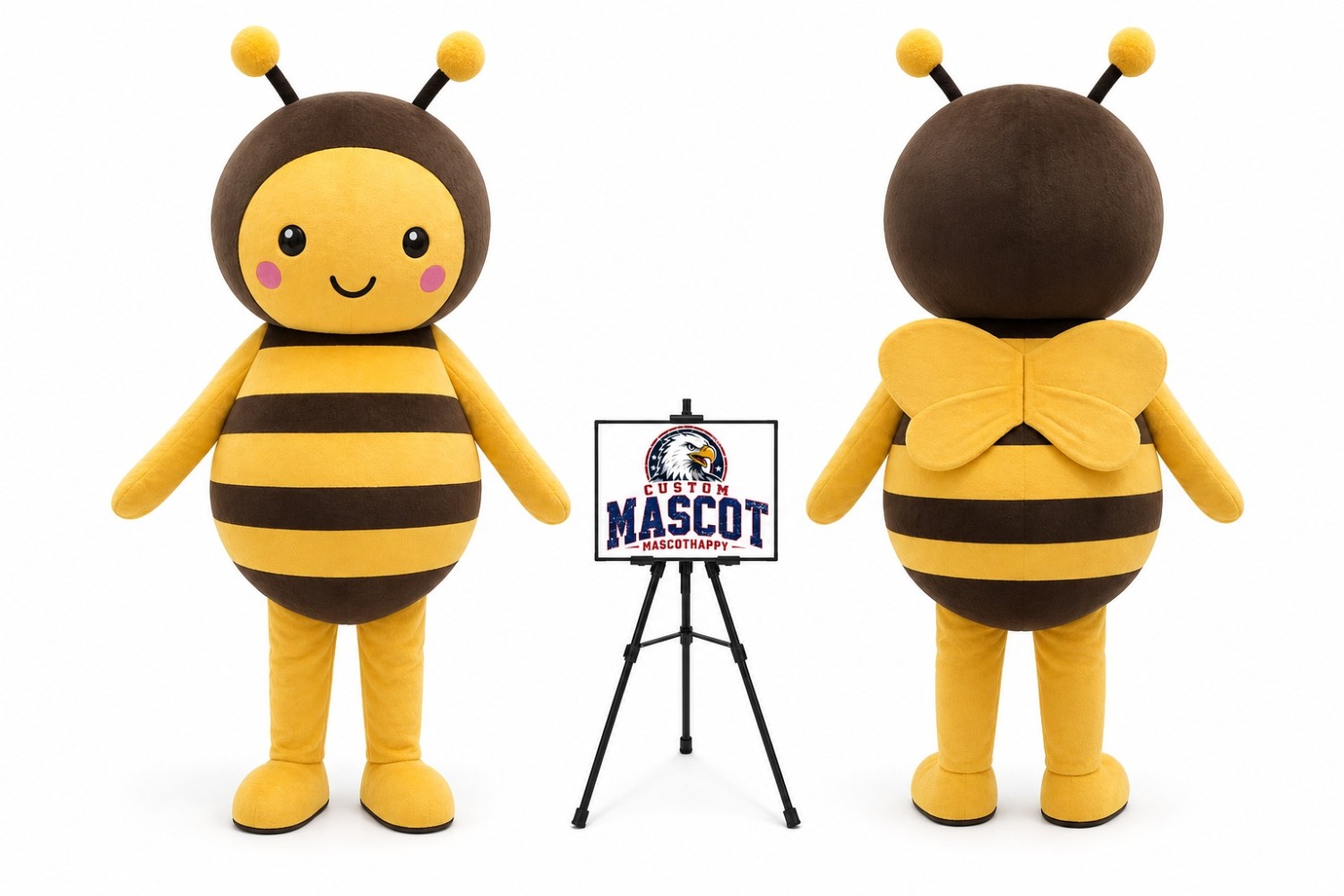 Adult Bee Mascot Costume Adult Bee Mascot Costume