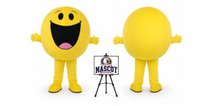 Adult Big Laugh Mascot Costume Adult Big Laugh Mascot Costume