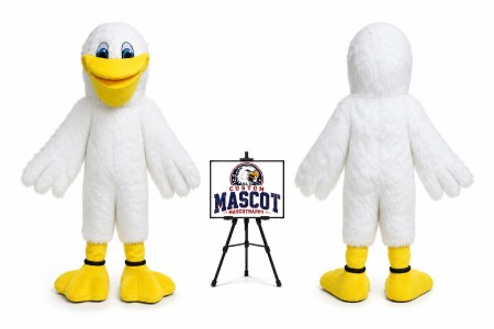 Adult Big Mouth Pelican Bird Mascot Costume