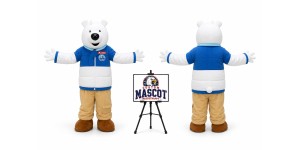 Adult Big Polar Bear Mascot Costume Adult Big Polar Bear Mascot Costume