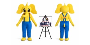 Animal Cartoon Little Elephant Mascot Costume