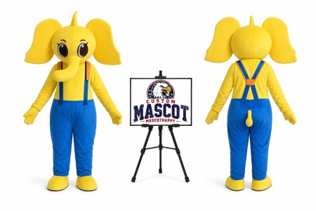 Animal Cartoon Little Elephant Mascot Costume