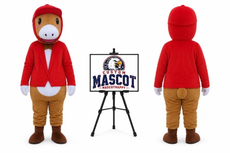Animal Cartoon Little Horse Mascot Costume