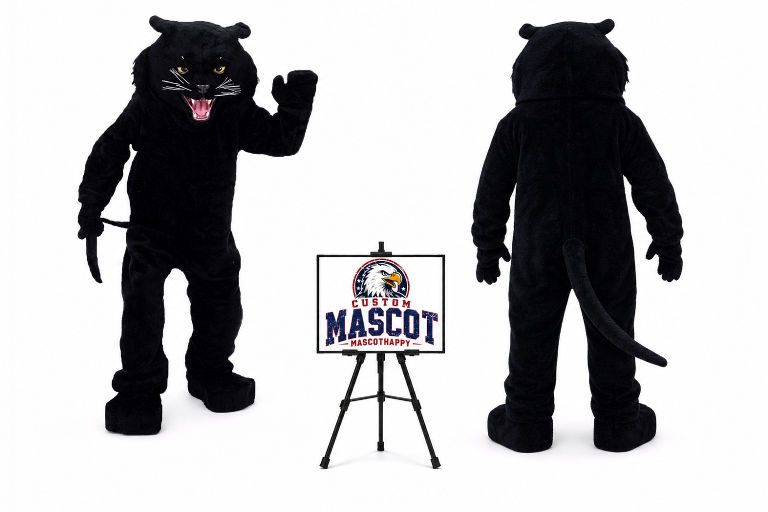 Adult Panther Mascot Costume Adult Panther Mascot Costume
