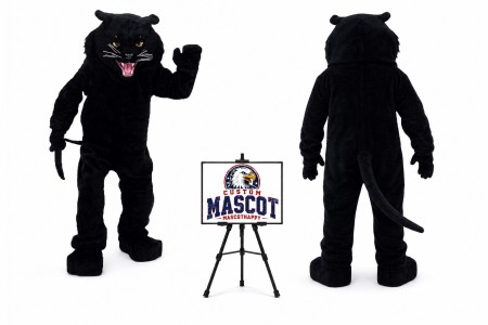 Adult Panther Mascot Costume
