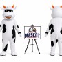 Animal Cartoon Plush Cow Mascot Costume
