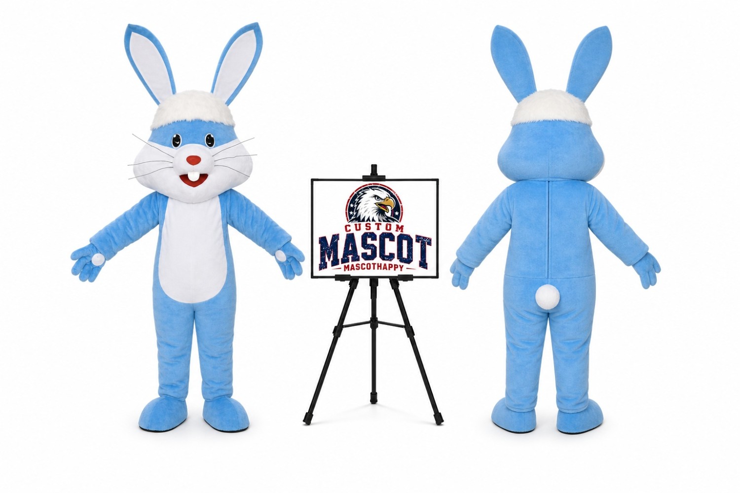 Adult Bunny Rabbit Easter Mascot Costume for Easter Events Adult Bunny Rabbit Easter Mascot Costume for Easter Events