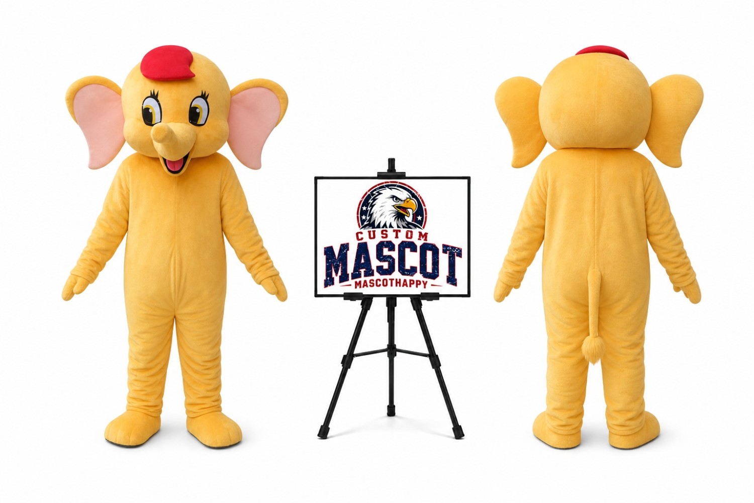 Animal Cartoon Plush Little Elephant Mascot Costume Animal Cartoon Plush Little Elephant Mascot Costume