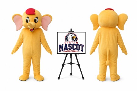 Animal Cartoon Plush Little Elephant Mascot Costume