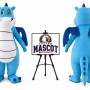 Adult Dinosaur Mascot Costumea