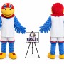 Adult Parrot Mascot Costume