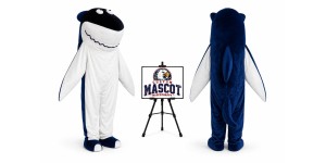 Adult Shark Mascot Costume Adult Shark Mascot Costume