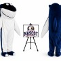 Adult Shark Mascot Costume