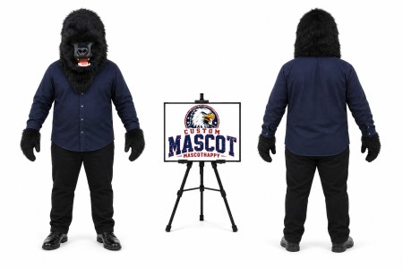 Animal chimpanzee Fursuit Head Mascot Head Mascot Costume