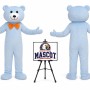 Adult Teddy Bear Mascot Costume