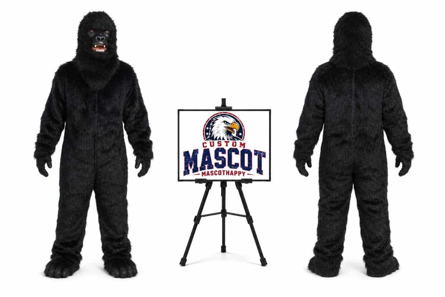 Animal Chimpanzee Mascot Costume Animal Chimpanzee Mascot Costume