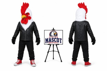 Animal Chicken Fursuit Head Mascot Head Mascot Costume