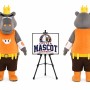 Animal Cartoon Hippo Mascot Costume
