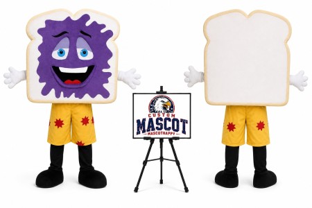 Adult Bread Mascot Costume for Food Events