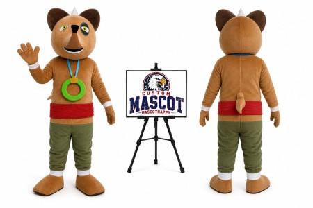 Adult Fox Cartoon Mascot Costume
