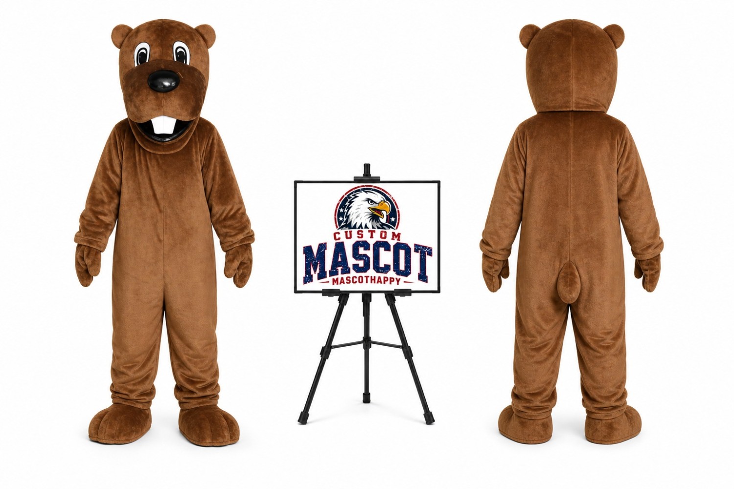 Adult Mole Groundhog Mascot Costume Adult Mole Groundhog Mascot Costume