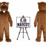 Adult Mole Groundhog Mascot Costume