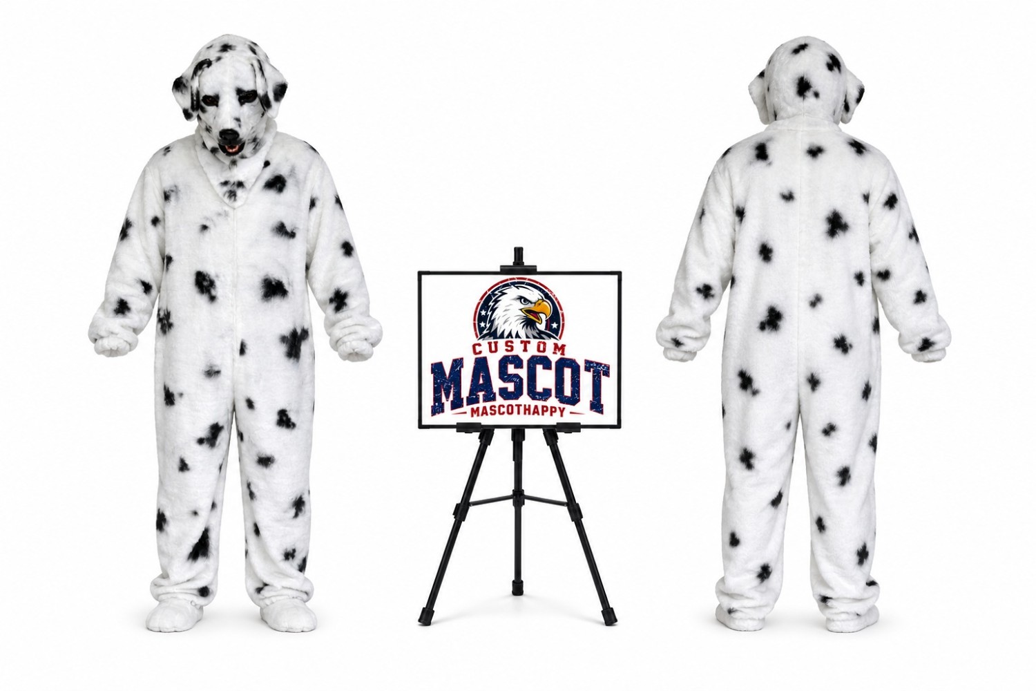 Animal Dalmatian Mascot Costume Animal Dalmatian Mascot Costume