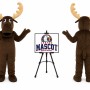 Adult Moose Mascot Costume