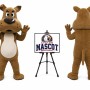 Adult Bulldog Mascot Costume
