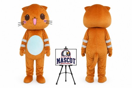 Cartoon Animal Cat Mascot Costume