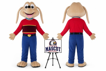 Cartoon Animal Long-Eared Dog Mascot Costume