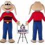 Cartoon Animal Long-Eared Dog Mascot Costume