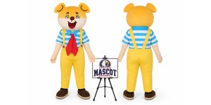 Orange Cartoon Cosplay Dog Mascot Costume Orange Cartoon Cosplay Dog Mascot Costume