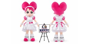 Cartoon Beauty Girl Mascot Costume Cartoon Beauty Girl Mascot Costume
