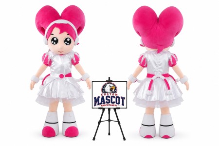 Cartoon Beauty Girl Mascot Costume