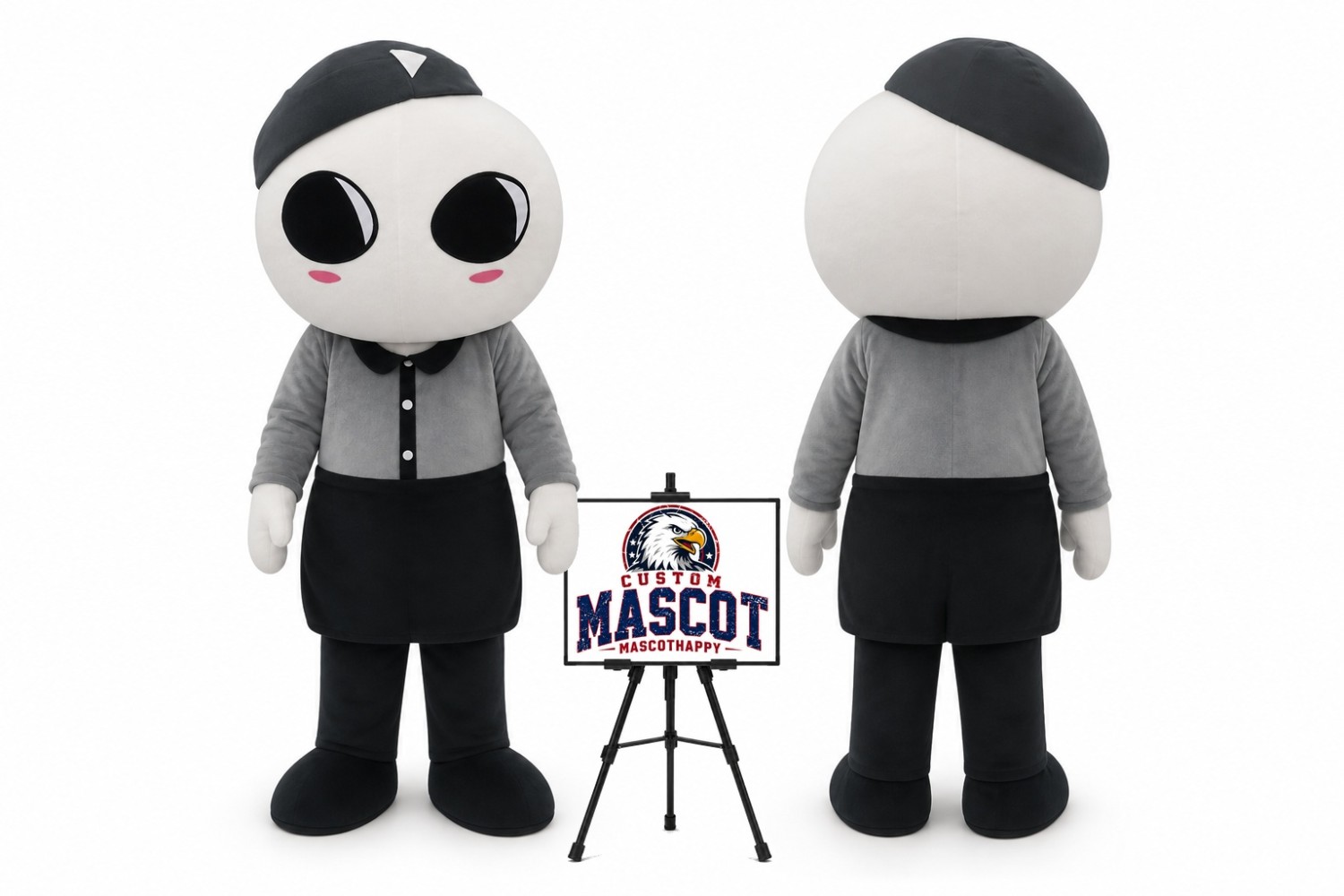 Cartoon Big Eye Alien Mascot Costume Cartoon Big Eye Alien Mascot Costume