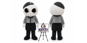 Cartoon Big Eye Alien Mascot Costume Cartoon Big Eye Alien Mascot Costume