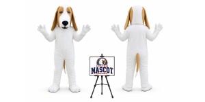Brown Cartoon Cosplay Big-Eared Dog Mascot Costume Brown Cartoon Cosplay Big-Eared Dog Mascot Costume