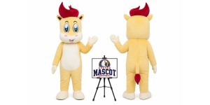 Cartoon Cartoon Little Horse Mascot Costume Cartoon Cartoon Little Horse Mascot Costume