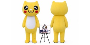 Cartoon Cat Mascot Costume Cartoon Cat Mascot Costume