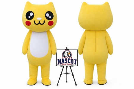 Cartoon Cat Mascot Costume