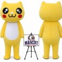 Cartoon Cat Mascot Costume