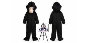 Cartoon Chimpanzee Plush Mascot Costume Cartoon Chimpanzee Plush Mascot Costume