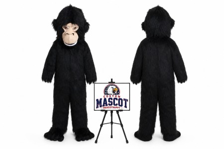 Cartoon Chimpanzee Plush Mascot Costume