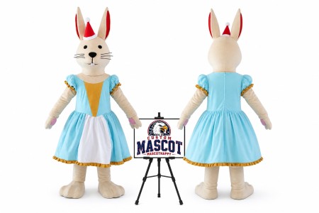 Cartoon Christmas Kangaroo Mascot Costume for Christmas Events