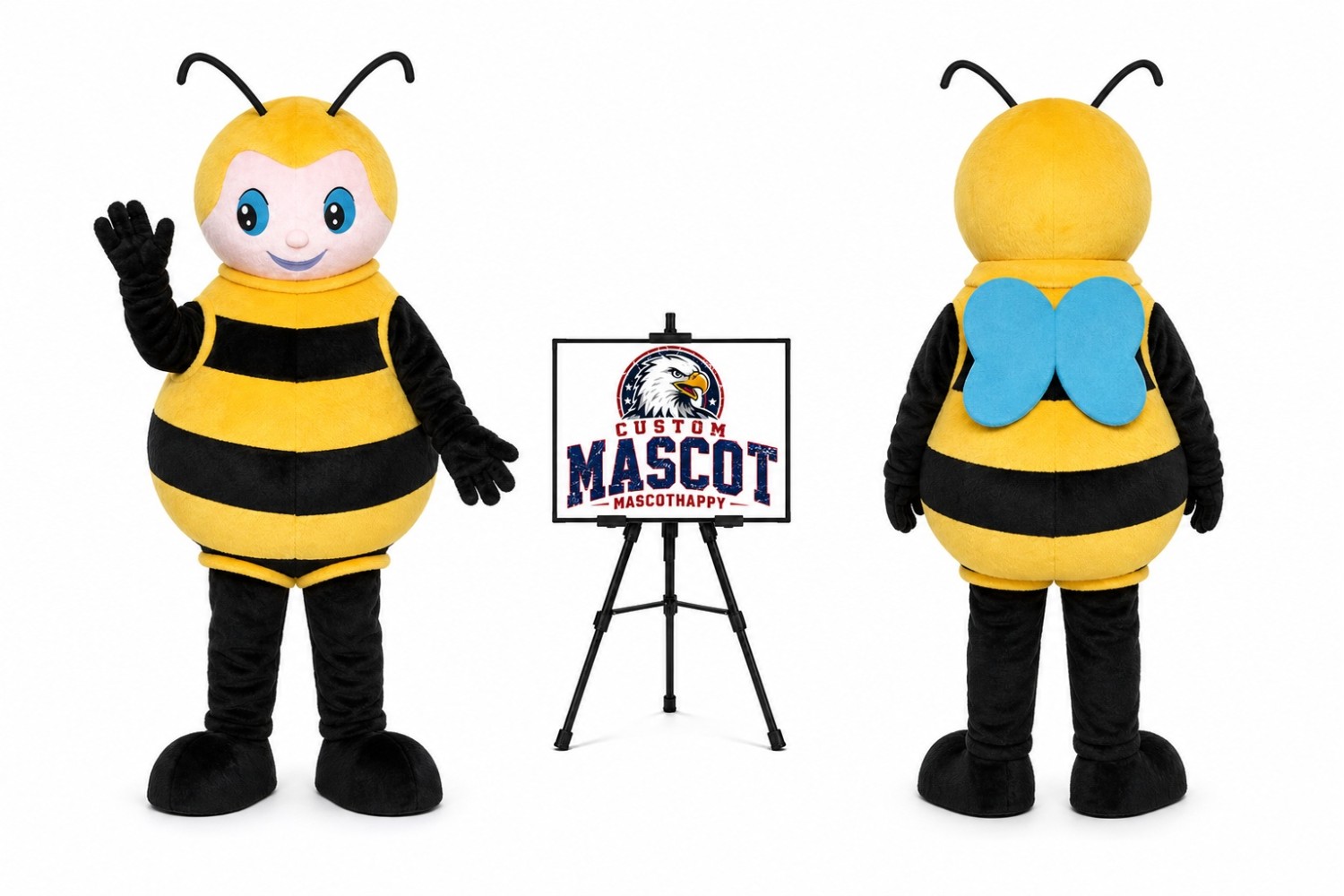 Adult Bumble Bee Mascot Costume