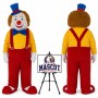 Cartoon Clown Mascot Costume for Parties